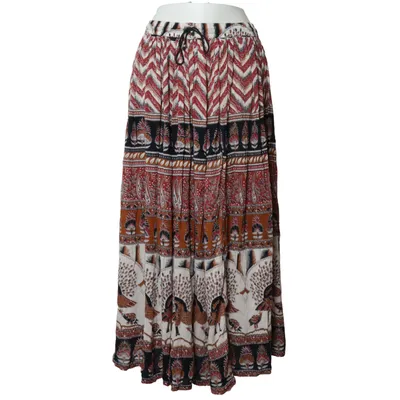 Maxi skirt (Red, Brown, Multicolored) from Wild Flower Viscose