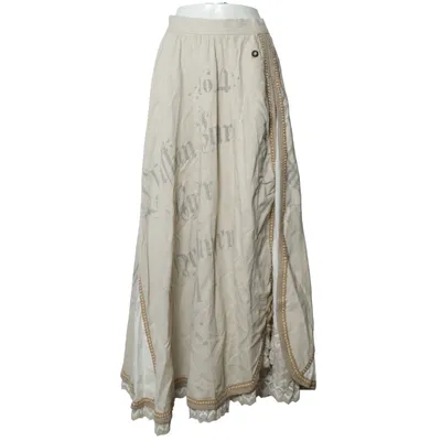 Jupe longue (Beige) de Stockerpoint Lin