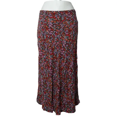Kjol (Svart, Flerfärgad) från Miss Selfridge Petites Viskos