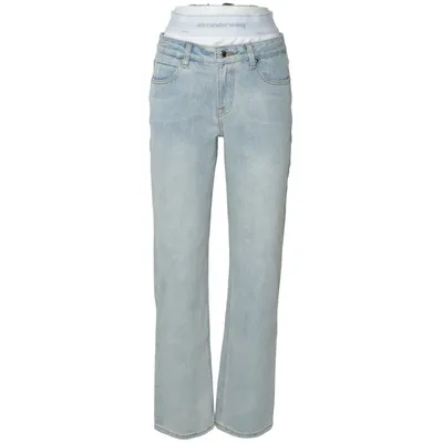Spijkerbroek (Blauw) van Alexander Wang Katoen