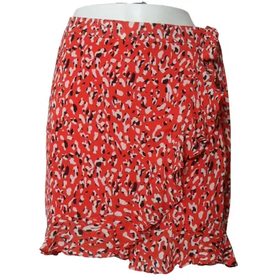 Jupe portefeuille (Rouge, Multicolore) de Lovie&Co
