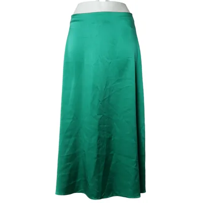 Maxi skirt (Green) from (The Mercer) N.Y. Elastane, Silk