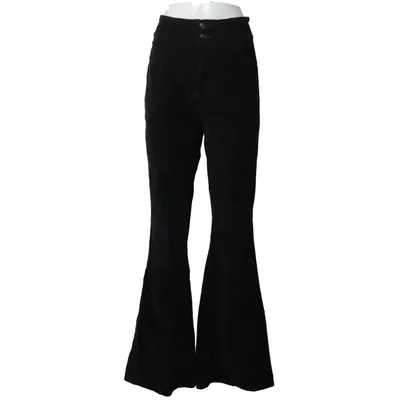 Corduroy broek (Zwart) van Free People Katoen, Elastaan