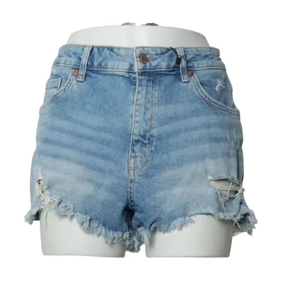 Denim shorts (Blauw) van Mavi Jeans Katoen, Elastaan
