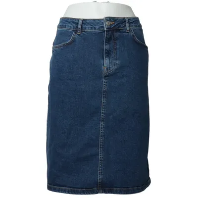 Jeanskjol (Blå) från Basic Apparel Elastan, Ekologisk bomull