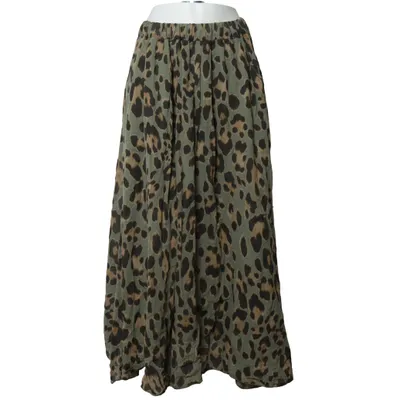Maxi skirt (Green, Brown, Black) from Glossy Cotton