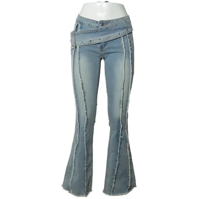 Jeans (Blue) from Shein Cotton, Elastane, Lyocell, Polyester