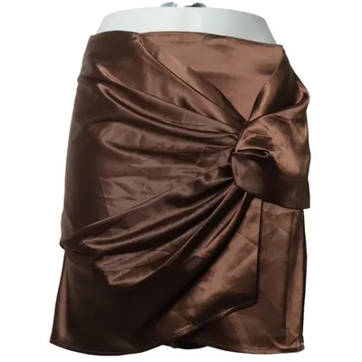 Wrap skirt (Brown) from Sinsay Elastane, Polyester