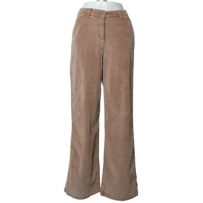 Corduroy broek (Beige) van Bomboogie Katoen, Elastaan, Tencel
