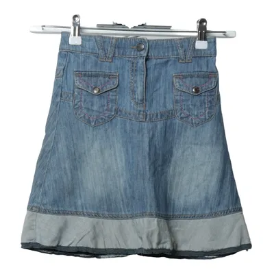Denim skirt (Blue) from Sanetta Cotton