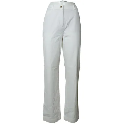 Chinos (White) from St. John Cotton, Elastane