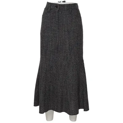 Jupe (Gris) de Orwell Élasthane, Polyamide, Polyester, Laine