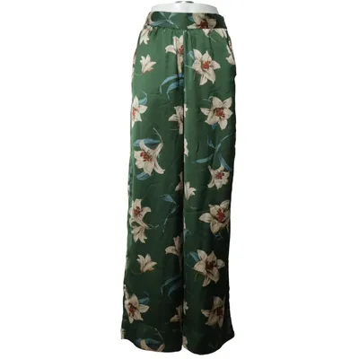 Palazzo pants (Green, Multicolored) from Hallhuber Polyester