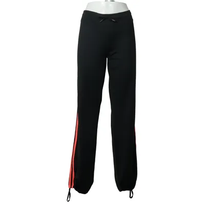 Träningsbyxor (Svart, Röd) från Adidas Elastan, Polyester