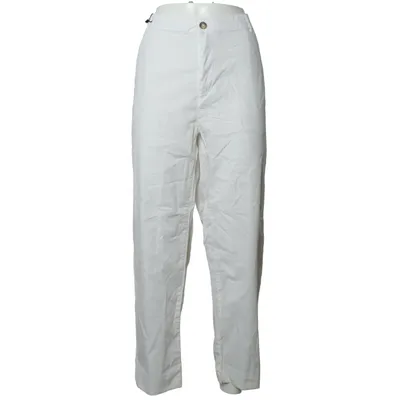 Broek (Wit) van Chicoree Katoen