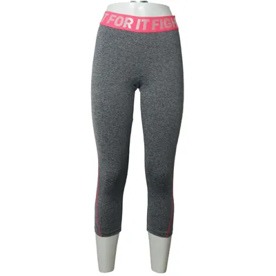 Träningstights (Grå, Rosa) från New Yorker Athletics Elastan, Polyester