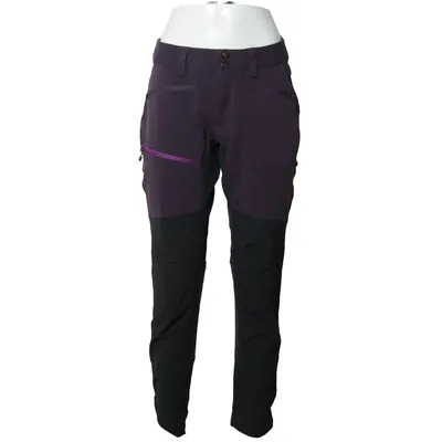 Outdoor pants (Purple, Black) from Haglöfs Elastane, Polyamide