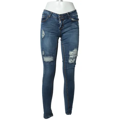 Jean (Bleu) de Rose Player Coton, Polyester