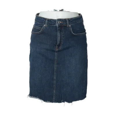 Jeansnederdel (Blå) fra Denim Rebel Bomuld, Elastan