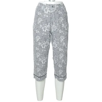 Pyjamasbyxor (Svart, Vit, Flerfärgad) från In Linea Bomull, Elastan, Modal