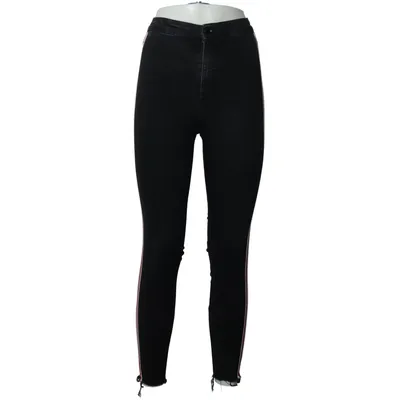 Spijkerbroek (Zwart, Rood, Wit) van Zara Trafaluc Denim Collection Katoen, Elastaan, Polyester