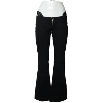 Byxor (Svart) från Revers Jeans Bomull, Elastan