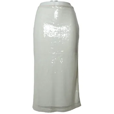 Långkjol (Vit) från Susy Mix Elastan, Polyester