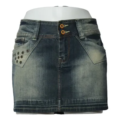 Jeansrock (Blau) von Fishbone Baumwolle
