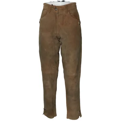 Leren broek (Bruin) van Nockstein Trachten Leer