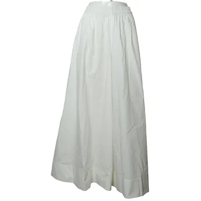 Palazzo pants (White) from COS Cotton