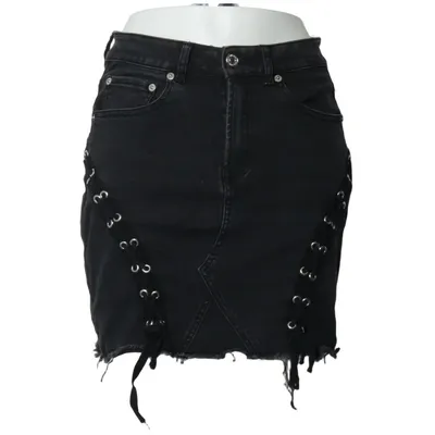 Denim skirt (Black) from Bik Bok Cotton, Elastane, Polyester