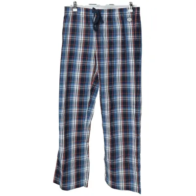 Pyjama broek (Blauw, Wit, Oranje) van Pure Originals Katoen