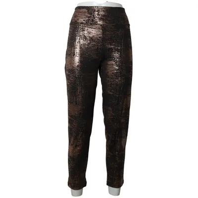 Leggings (Schwarz, Gold) von Sarah Kern Elasthan, Polyester