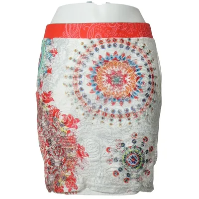 Rok (Wit, Meerkleurig) van 101 Idees Elastaan, Polyester