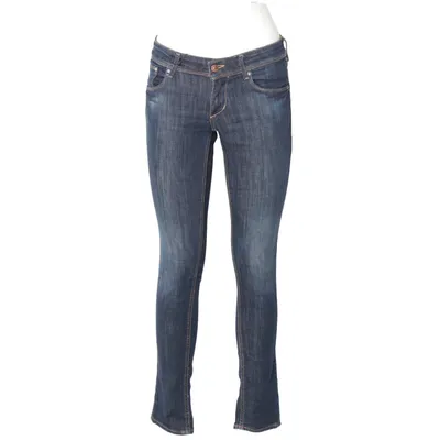 Spijkerbroek (SUPER SKINNY SUPER LOW WAIST) van H&M Katoen, Elastaan, Polyester