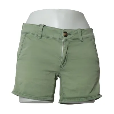 Shorts (Green) from American Eagle Outfitters Cotton, Elastane, Modal, Polyester