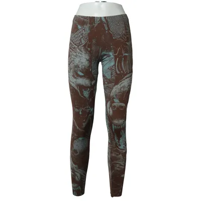 Leggings (Brun, Blå) fra Disturbia Elastan, Polyamid
