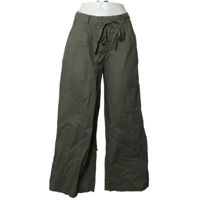 Pantalon patte d'éléphant (Vert) de Artigli Coton