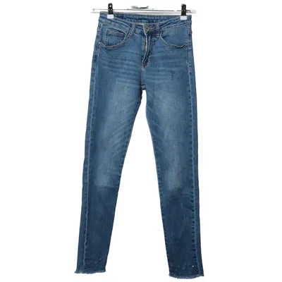 Jean (Bleu) de Hand Work Denim Coton, Élasthane