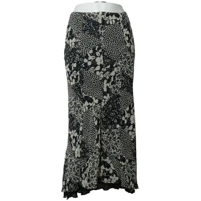 Maxi skirt (Black, White) from Nemo Polyester