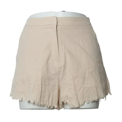 Korte broek (Beige) van Iva Nikolina x NA-KD Katoen, Polyester