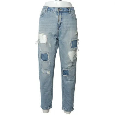 Jeans (Blå) fra Boyfriend Bomuld