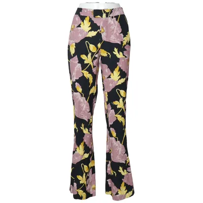 Broek (Zwart, Meerkleurig) van Double.J Polyester, Viscose