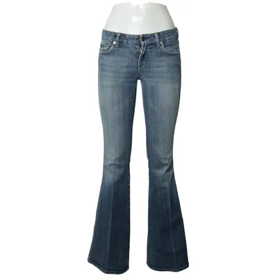 Jeans (Blå) från 7 for All Mankind Bomull, Polyuretan
