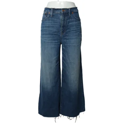Jeans (Wide-Leg Crop) fra Madewell Bomuld, Elastan