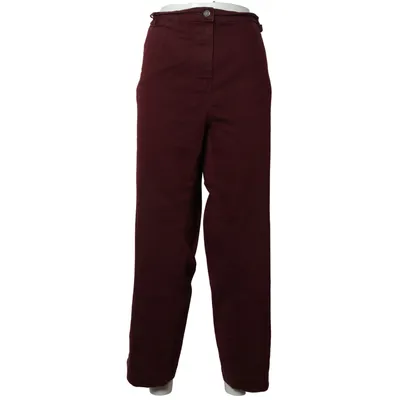 Chino (Rouge) de Malva Coton, Élasthane, Polyester