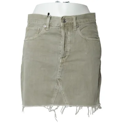 Denim skirt (Green) from Mango Cotton