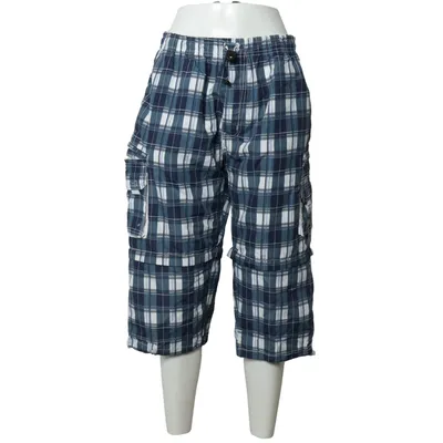 Cargo pants (Blue, White) from Marcel Battiston Polyester