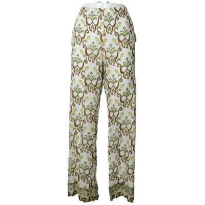 Palazzo pants (White, Green, Brown) from Maliparmi Viscose