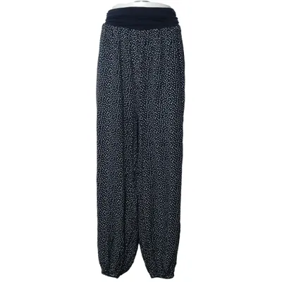 Zwangerschapsbroek (Blauw, Wit) van Gina Benotti Elastaan, Viscose